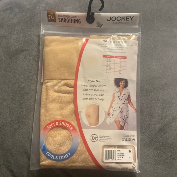 💜 Jockey° Essentials Seamfree® No Chafe Slipshort - Picture 4 of 6
